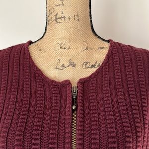 vintage 90s knit cardigan